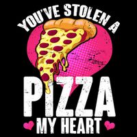 You've Stolen A Pizza My Heart Cooling Performance Long Sleeve Crew