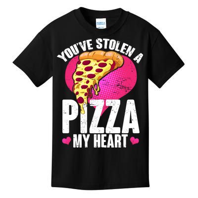 You've Stolen A Pizza My Heart Kids T-Shirt