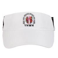 Yhwh Our Very Breath Speaks His Name Yahweh Christian Adult Drive Performance Visor