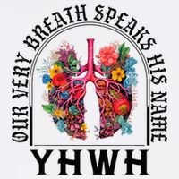Yhwh Our Very Breath Speaks His Name Yahweh Christian Premium T-Shirt