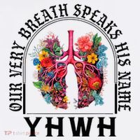 Yhwh Our Very Breath Speaks His Name Yahweh Christian Baby Bodysuit