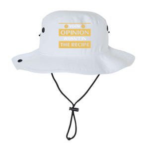 Your Opinion Wasnt In The Recipe Bakery Dessert Gift Legacy Cool Fit Booney Bucket Hat