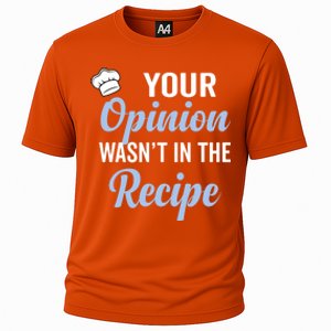 Your Opinion Wasnt In The Recipe Korean Bibimbap Great Gift Cooling Performance Crew T-Shirt