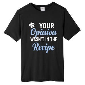 Your Opinion Wasnt In The Recipe Korean Bibimbap Great Gift Tall Fusion ChromaSoft Performance T-Shirt