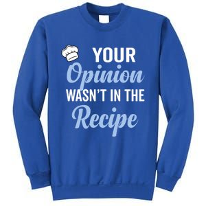 Your Opinion Wasnt In The Recipe Korean Bibimbap Great Gift Sweatshirt