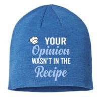 Your Opinion Wasnt In The Recipe Korean Bibimbap Great Gift Sustainable Beanie