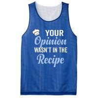 Your Opinion Wasnt In The Recipe Korean Bibimbap Great Gift Mesh Reversible Basketball Jersey Tank