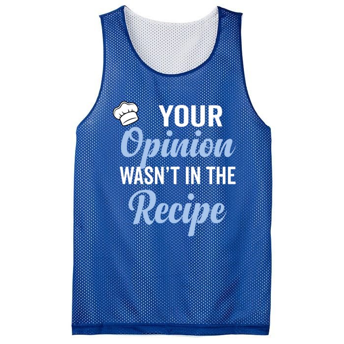 Your Opinion Wasnt In The Recipe Korean Bibimbap Great Gift Mesh Reversible Basketball Jersey Tank