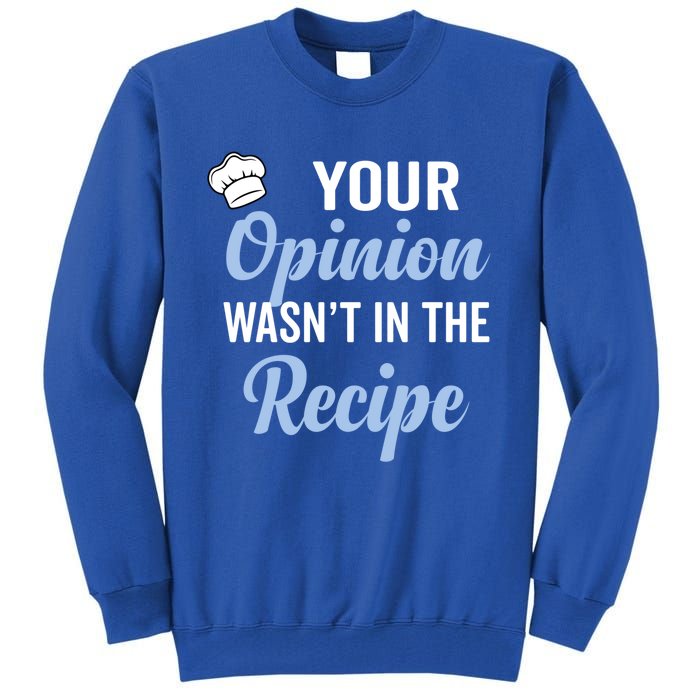 Your Opinion Wasnt In The Recipe Korean Bibimbap Great Gift Tall Sweatshirt