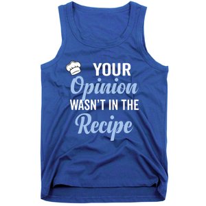 Your Opinion Wasnt In The Recipe Korean Bibimbap Great Gift Tank Top