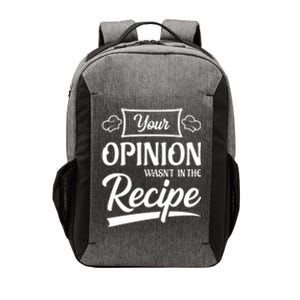 Your Opinion Wasnt In The Recipe Korean Chicken Cool Gift Vector Backpack