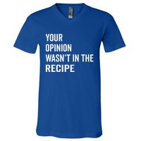 Your Opinion Wasnt In The Recipe Korean Tteokbokki Gift V-Neck T-Shirt