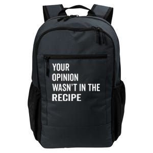 Your Opinion Wasnt In The Recipe Korean Tteokbokki Gift Daily Commute Backpack