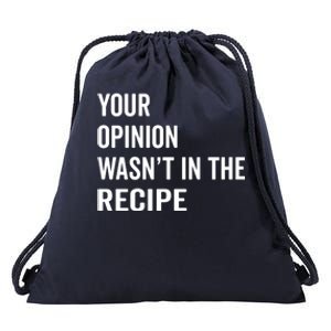 Your Opinion Wasnt In The Recipe Korean Tteokbokki Gift Drawstring Bag