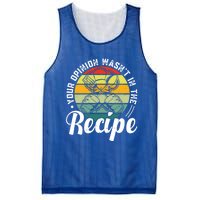 Your Opinion Was Not In The Recipe Chef Cooking Lover Cute Gift Mesh Reversible Basketball Jersey Tank