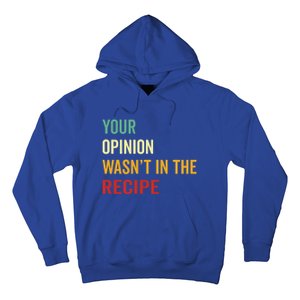 Your Opinion Wasnt In The Recipe Korean Tteokbokki Gift Hoodie