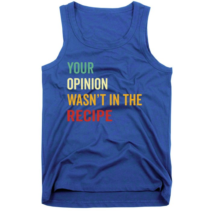 Your Opinion Wasnt In The Recipe Korean Tteokbokki Gift Tank Top