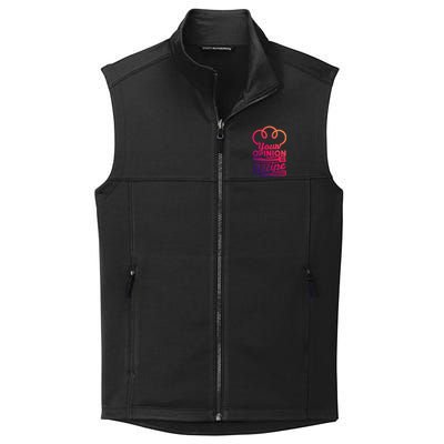 Your Opinion Wasnt In The Recipe Cook And Kitchen Gift Collective Smooth Fleece Vest