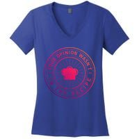 Your Opinion Wasnt In The Recipe Funny Chef Cooking Cute Gift Women's V-Neck T-Shirt