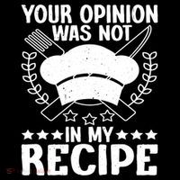 Your Opinion Was Not In My Recipe Gift Impact Tech Backpack