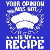 Your Opinion Was Not In My Recipe Gift Stripe Pom Pom Beanie