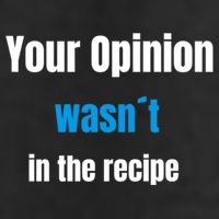 Your Opinion Wasnt In The Recipe Gift 11oz C Handle Ceramic Mug