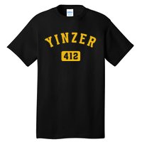 Yinzer Pittsburgh 412 Yinz Pennsylvania Gift Tall T-Shirt