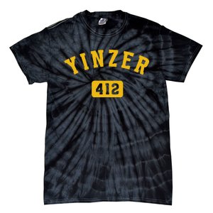 Yinzer Pittsburgh 412 Yinz Pennsylvania Gift Tie-Dye T-Shirt