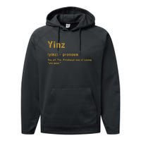 Yinz Pittsburgh 412 Steel City Yinzers Pittsburghese Performance Fleece Hoodie