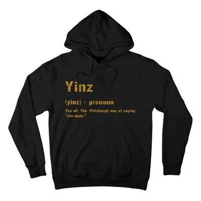 Yinz Pittsburgh 412 Steel City Yinzers Pittsburghese Hoodie