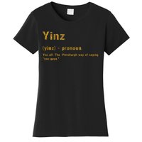 Yinz Pittsburgh 412 Steel City Yinzers Pittsburghese Women's T-Shirt