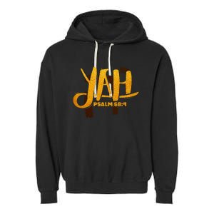 Yah Psalm 684 Hebrew Israelite Yahweh Yhwh Garment-Dyed Fleece Hoodie