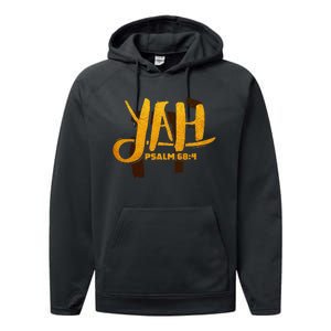 Yah Psalm 684 Hebrew Israelite Yahweh Yhwh Performance Fleece Hoodie