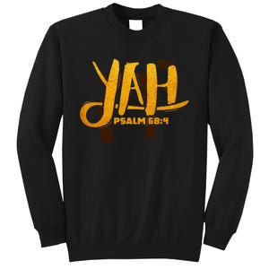 Yah Psalm 684 Hebrew Israelite Yahweh Yhwh Sweatshirt