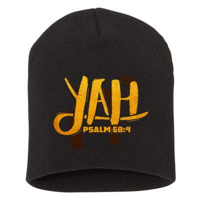 Yah Psalm 684 Hebrew Israelite Yahweh Yhwh Short Acrylic Beanie