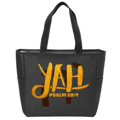 Yah Psalm 684 Hebrew Israelite Yahweh Yhwh Zip Tote Bag