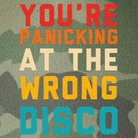 YouRe Panicking At The Wrong Disco Retro Legacy Tie Dye Trucker Hat