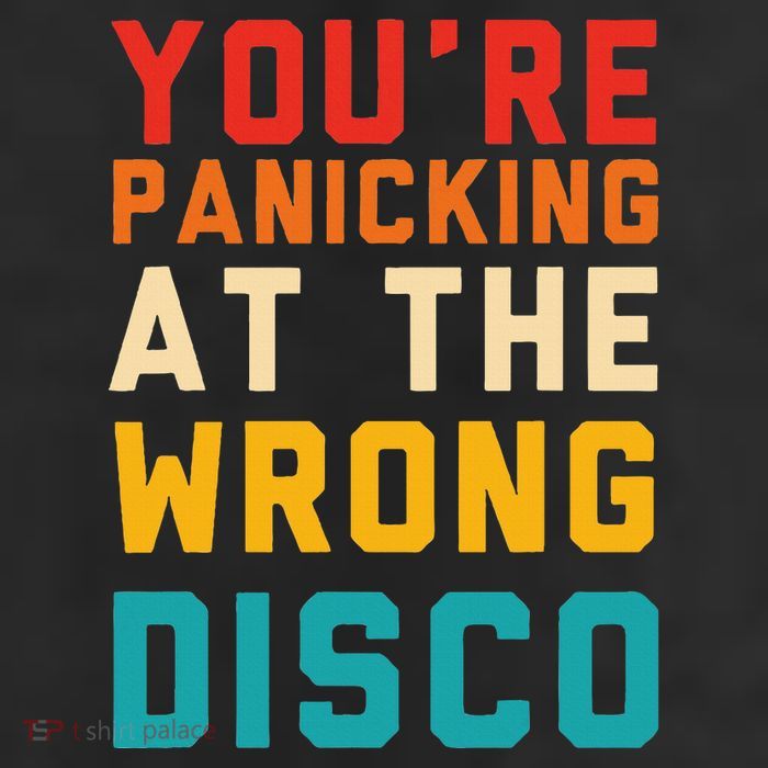 YouRe Panicking At The Wrong Disco Retro 11oz C Handle Ceramic Mug