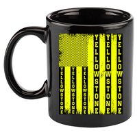 Yellowstone National Park Flag 11oz C Handle Ceramic Mug