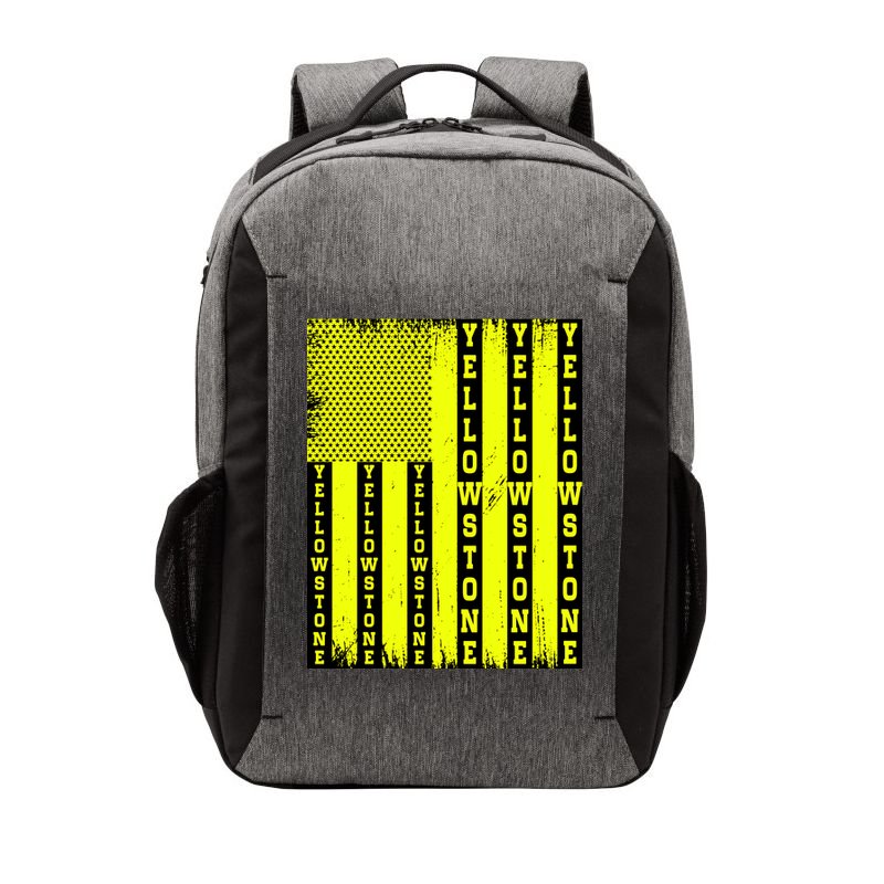 Yellowstone National Park Flag Vector Backpack
