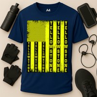 Yellowstone National Park Flag Cooling Performance Crew T-Shirt