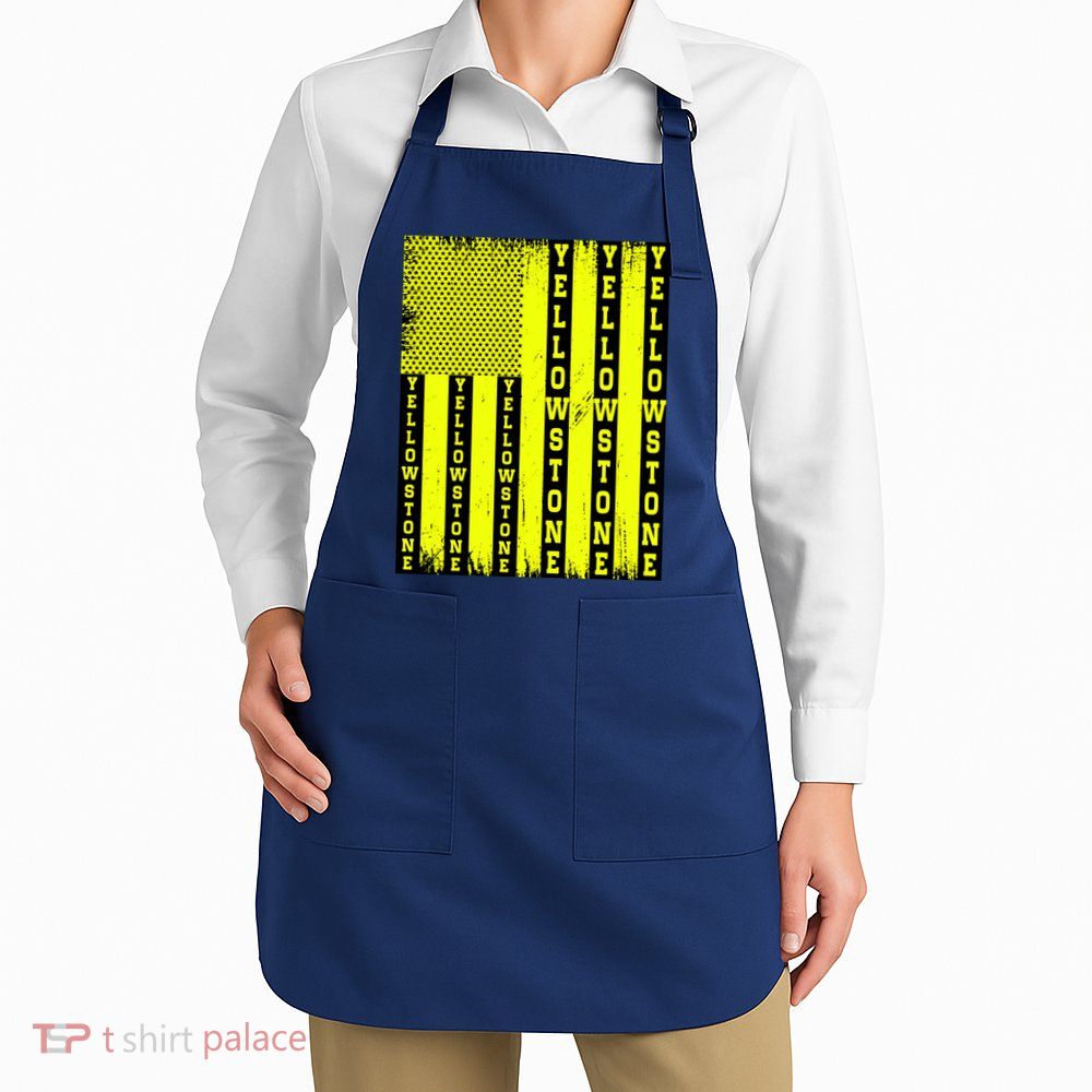 Yellowstone National Park Flag Apron