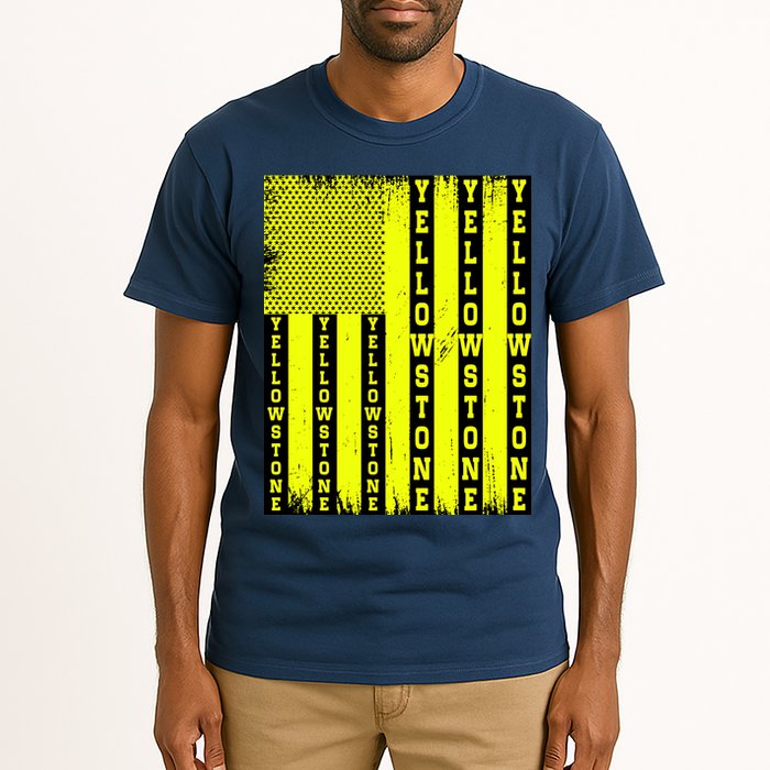 Yellowstone National Park Flag Tall T-Shirt