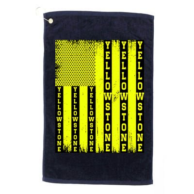 Yellowstone National Park Flag Golf Towel