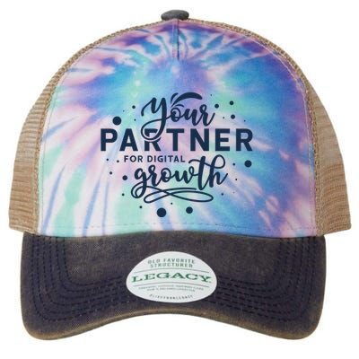 Your Partner For Digital Growth Legacy Tie Dye Trucker Hat