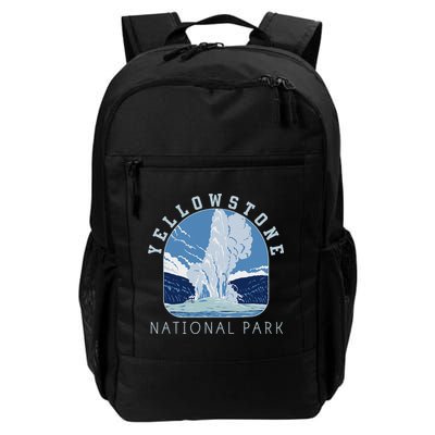 Yellowstone Park Gifts National Park Retro Vintage Old Faithful Gifts  Backpack
