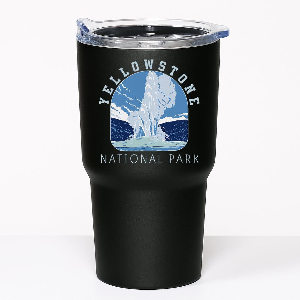 Yellowstone Park Gifts National Park Retro Vintage Old Faithful Gifts  Tumbler