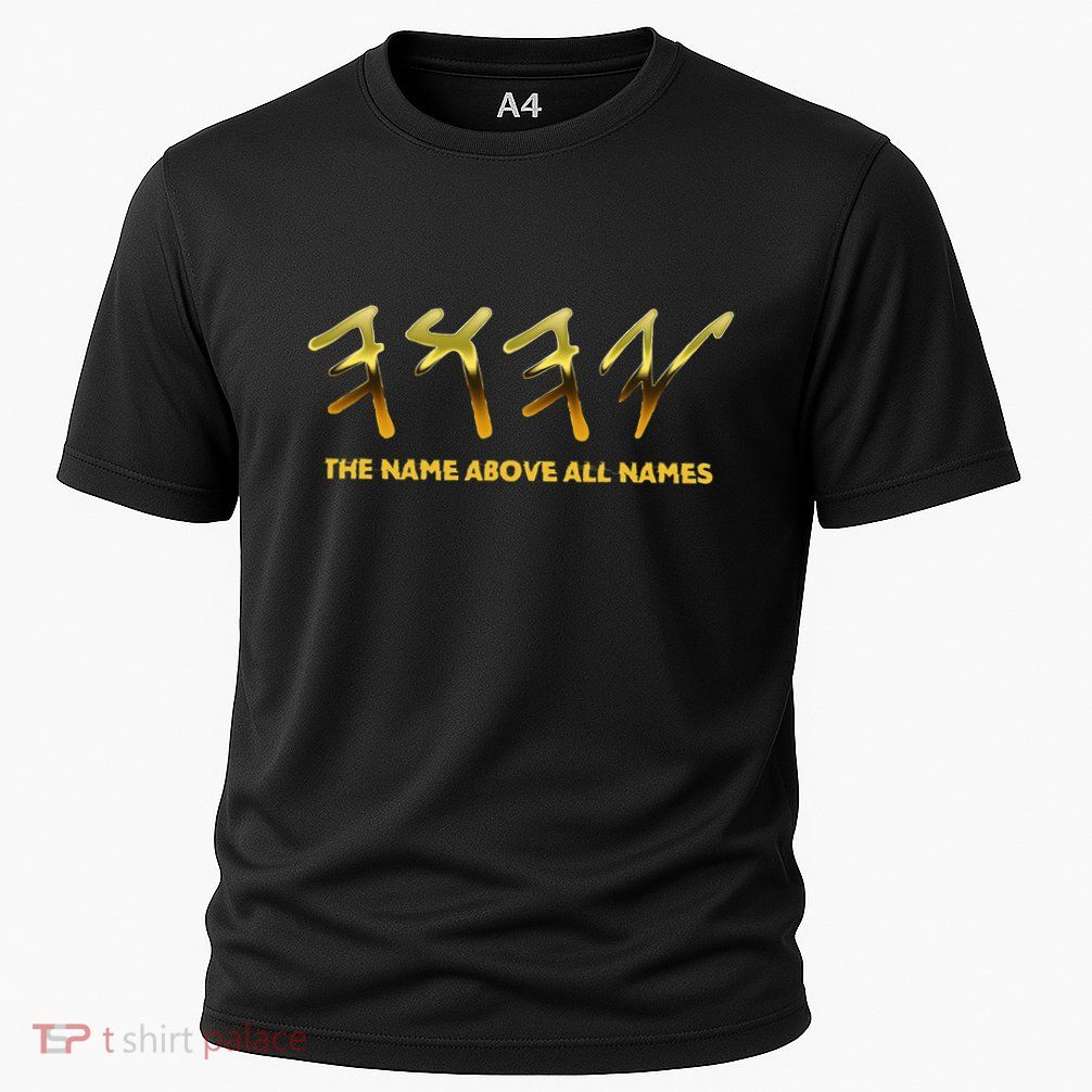 Yhwh Paleo Hebrew Israelite The Name Above All Names Yeshua Performance Shirt