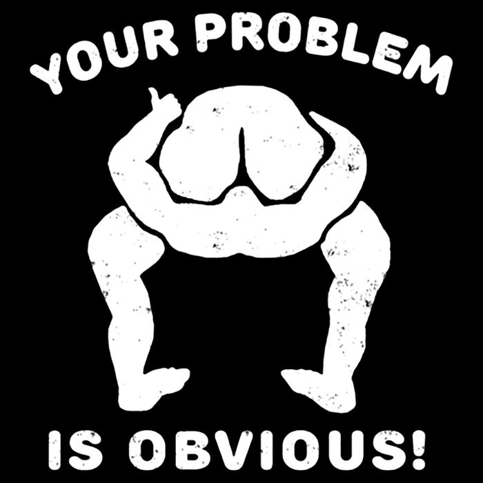 Your Problem Is Obvious Short Acrylic Beanie