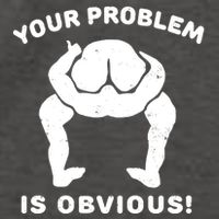 Your Problem Is Obvious Vector Backpack